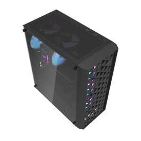 Кутия за компютър Darkflash Case ATX - DK351 Black - 4 fans included