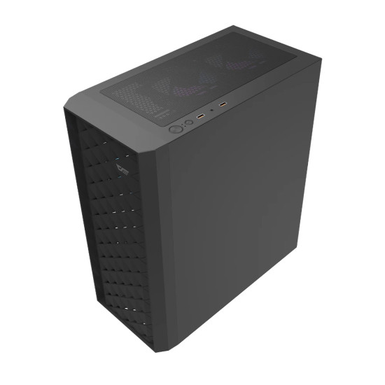 Кутия за компютър Darkflash Case ATX - DK351 Black - 4 fans included