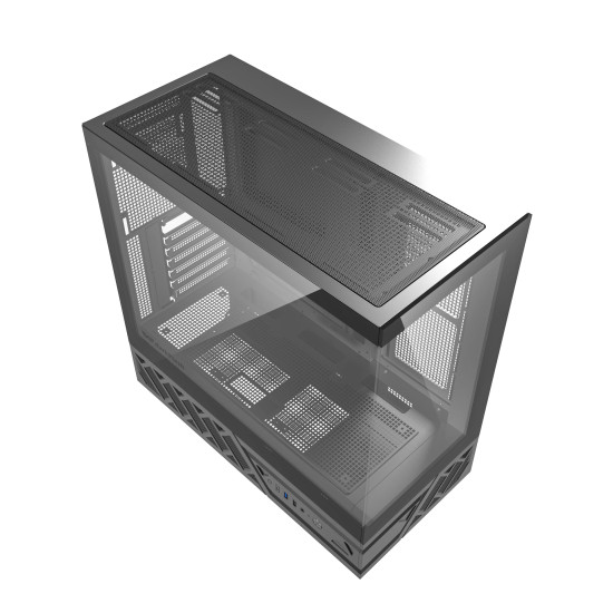 Кутия за компютър Darkflash Case ATX - DS950 Black - 6 x 120 mm Infinity Mirror A-RGB