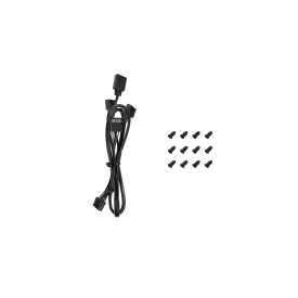 Комплект вентилатори DeepCool Fan Pack 3-in-1 3x120 mm - FL12R Black, Reverse, Addressable RGB