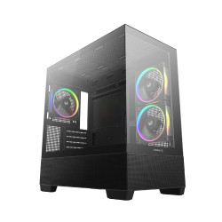 Кутия за компютър DeepCool Case ATX - CG380 3F - 3 ARGB Fans, USB-C