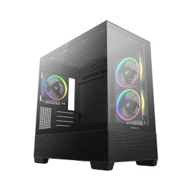 Кутия за компютър DeepCool Case ATX - CG380 3F - 3 ARGB Fans, USB-C