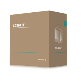 Кутия за компютър DeepCool Case ATX - CG380 3F - 3 ARGB Fans, USB-C