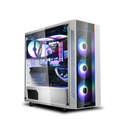 Кутия за компютър DeepCool Case ATX MATREXX 55 WHITE V3 ADD-RGB WH 3F
