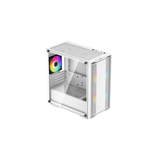 Кутия за компютър DeepCool Case mATX - CC360 A-RGB White