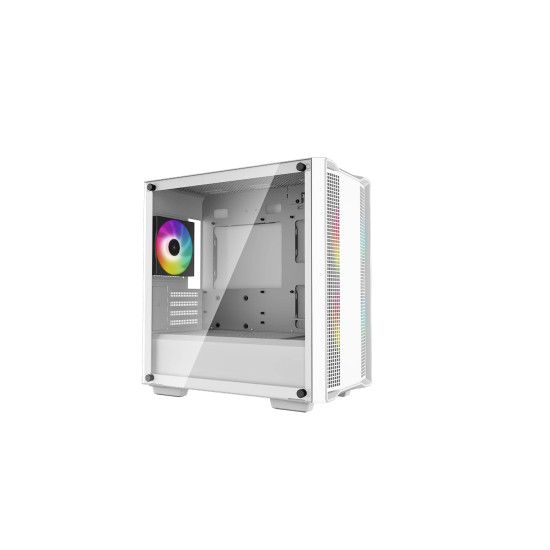 Кутия за компютър DeepCool Case mATX - CC360 A-RGB White