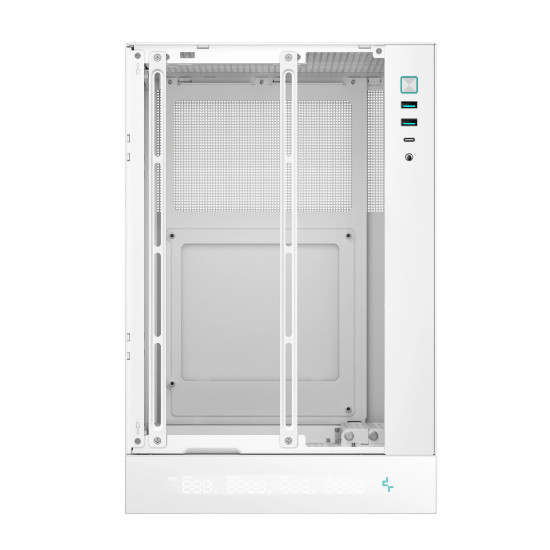 Кутия за компютър DeepCool Case mini-ITX - CH170 DIGITAL White