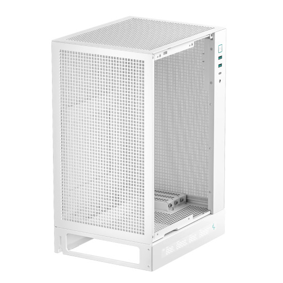 Кутия за компютър DeepCool Case mini-ITX - CH170 DIGITAL White