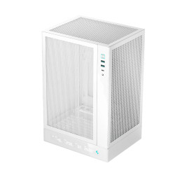 Кутия за компютър DeepCool Case mini-ITX - CH170 DIGITAL White