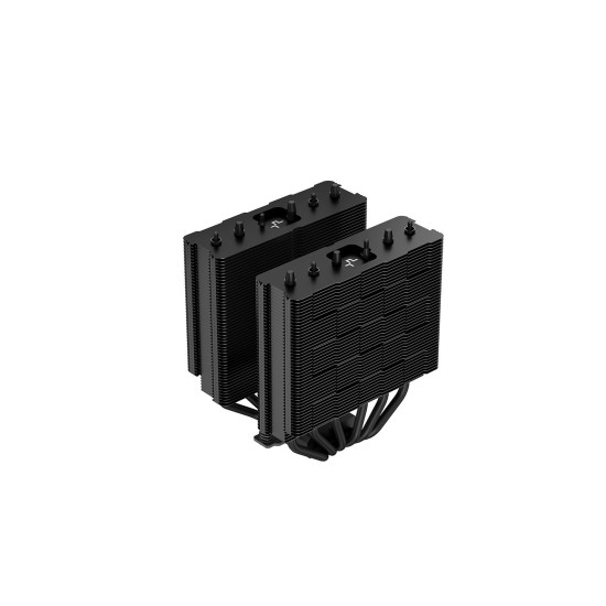 Охладител за процесор DeepCool CPU Cooler AG620 BK - Addressable RGB, Dual-Tower - LGA1700/AM5