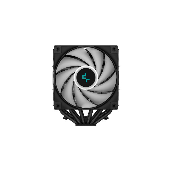 Охладител за процесор DeepCool CPU Cooler AG620 BK - Addressable RGB, Dual-Tower - LGA1700/AM5