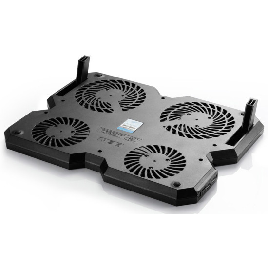 Охладител за лаптоп DeepCool Notebook Cooler MULTI CORE X6 15.6" - Black