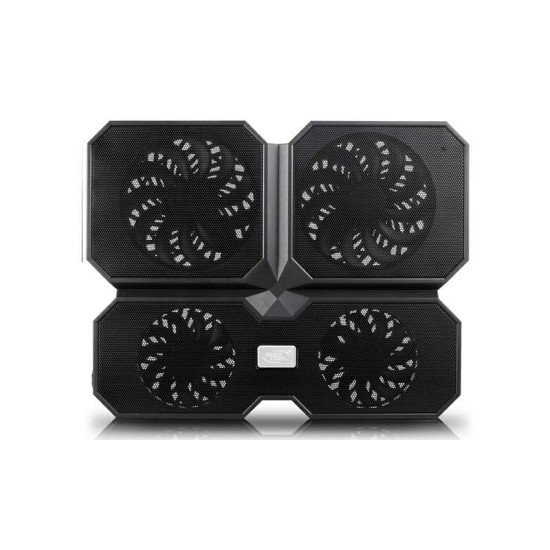 Охладител за лаптоп DeepCool Notebook Cooler MULTI CORE X6 15.6" - Black
