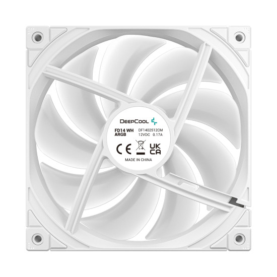 Вентилатор DeepCool Fan 140mm - FD14 ARGB WH