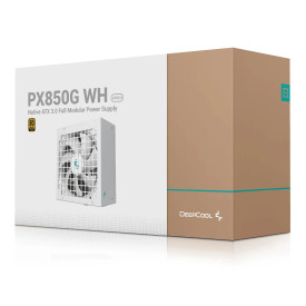 Захранване DeepCool PSU ATX 3.0 850W Gold - PX850-G White