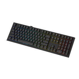 Безжична клавиатура Ducky Professional Gaming Mechanical Keyboard One X Wireless Black - Ducky AI Switches [Linear], Bluetooth, 2.4