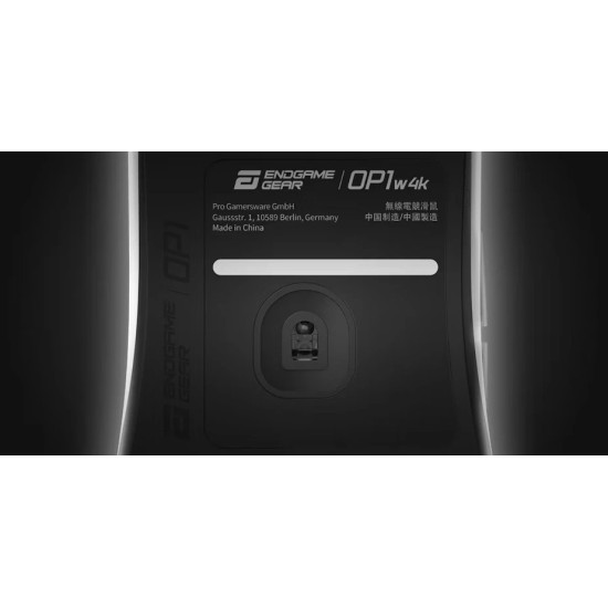 Безжична мишка Endgame Gear OP1w 4K - Wireless Gaming Mouse - White - EGG-OP1W4K-WHT