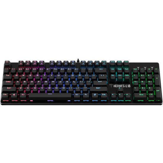 Геймърски комплект Gamdias Gaming COMBO Mechanical HERMES E1B 4-in-1 - Keyboard, Mouse, Headset, Mousepad