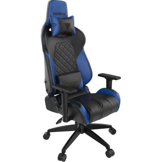 Геймърски стол Gamdias Gaming Chair - ACHILLES E1-L Blue RGB