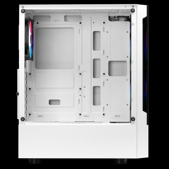 Кутия за компютър Gamdias Case ATX - TALOS E3 White - aRGB, Tempered Glass