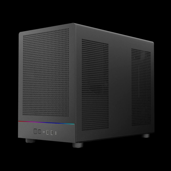 Кутия за компютър Gamdias Case mATX - ATHENA M4M - A-RGB, USB-C
