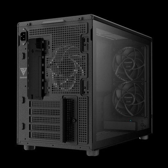 Кутия за компютър Gamdias Case mATX - ATHENA M4M - A-RGB, USB-C