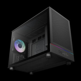 Кутия за компютър Gamdias Case mATX - ATHENA M4M - A-RGB, USB-C