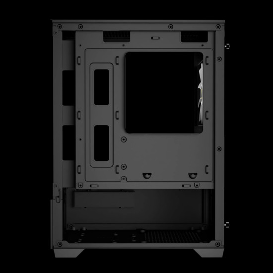 Кутия за компютър Gamdias Case mATX - AURA GC9M - 3 x 120 mm A-RGB, Tempered Glass