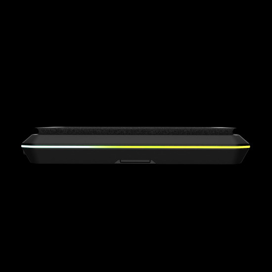 Охладител за лаптоп Gamdias Gaming Notebook Cooler 19.0 инча - AETHER P1 - USB-C/A Hub, RGB, Phone Stand