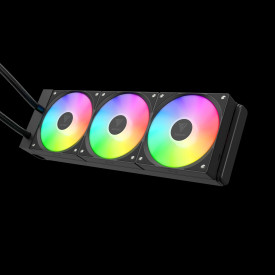Водно охлаждане Gamdias Water Cooling Chione E4-360 - LCD Screen, A-RGB