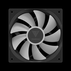Водно охлаждане Gamdias Water Cooling Chione E4-360 - LCD Screen, A-RGB