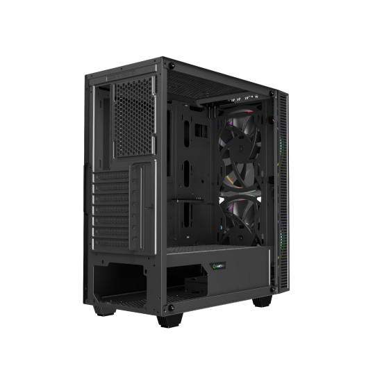 Кутия за компютър Gamemax Case EATX - Black Hole - Addressable RGB