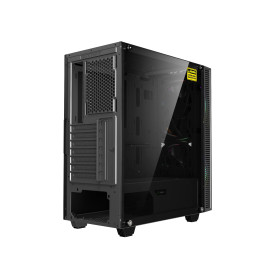 Кутия за компютър Gamemax Case EATX - Black Hole - Addressable RGB
