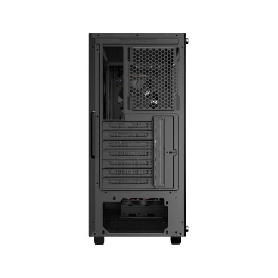 Кутия за компютър Gamemax Case EATX - Black Hole - Addressable RGB
