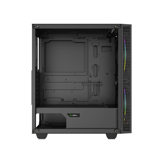 Кутия за компютър Gamemax Case EATX - Black Hole - Addressable RGB