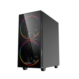 Кутия за компютър Gamemax Case EATX - Black Hole - Addressable RGB