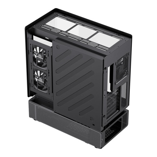 Кутия за компютър Gamemax Case ATX - N90 BG - Addressable RGB, Modular Dual-Chamber