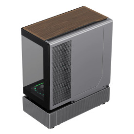 Кутия за компютър Gamemax Case ATX - N90 BG - Addressable RGB, Modular Dual-Chamber