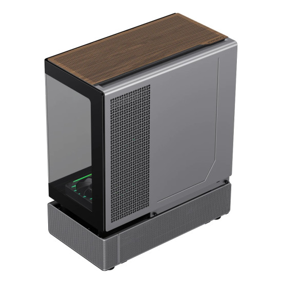 Кутия за компютър Gamemax Case ATX - N90 BG - Addressable RGB, Modular Dual-Chamber