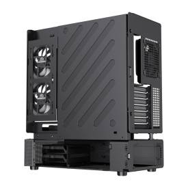 Кутия за компютър Gamemax Case ATX - N90 BG - Addressable RGB, Modular Dual-Chamber