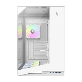 Кутия за компютър Gamemax Case ATX - NEX C56 VC WH
