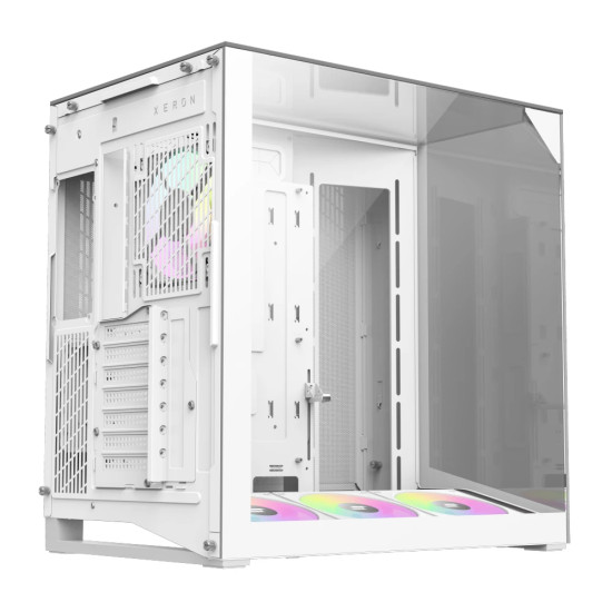 Кутия за компютър Gamemax Case ATX - NEX C56 VC WH