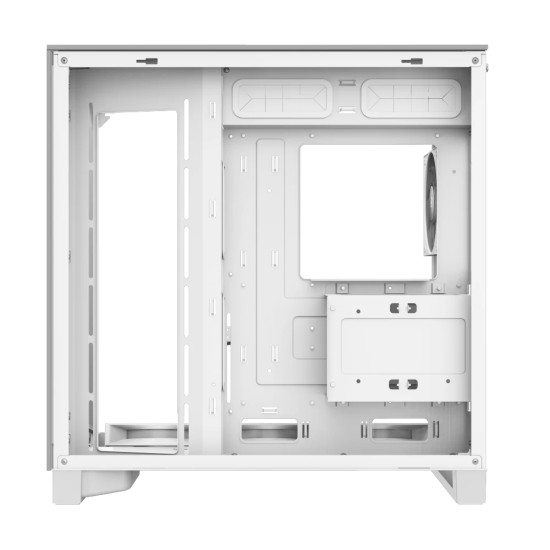 Кутия за компютър Gamemax Case ATX - NEX C56 VC WH