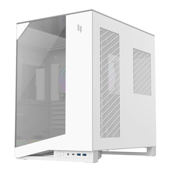 Кутия за компютър Gamemax Case ATX - NEX C56 VC WH