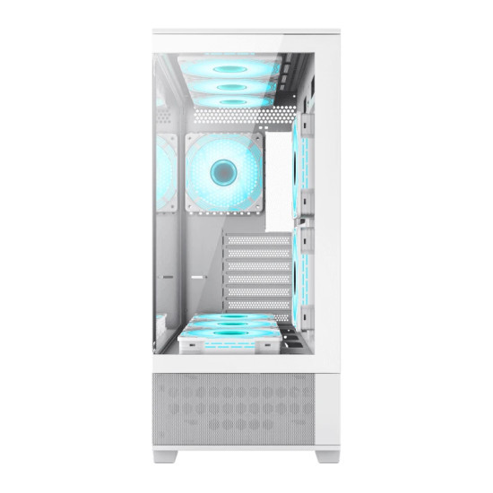 Кутия за компютър GameMax Vista AW, White
