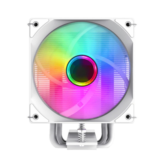 Охладител за процесор GameMax Sigma 550 Infinity WH, 120 mm, ARGB, 220W TDP, White