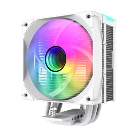 Охладител за процесор GameMax Sigma 550 Infinity WH, 120 mm, ARGB, 220W TDP, White