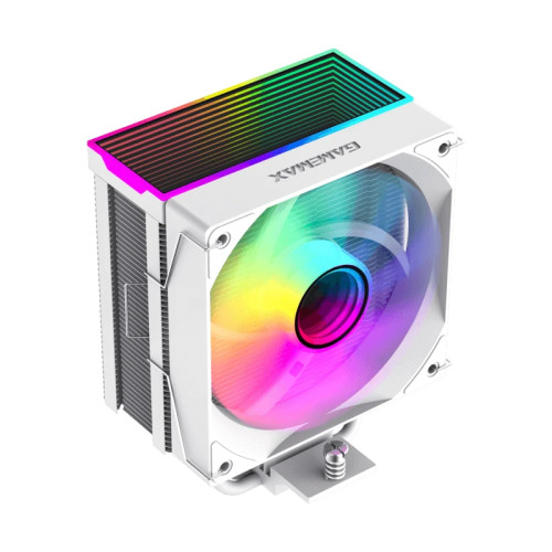 Охладител за процесор GameMax Sigma 550 Infinity WH, 120 mm, ARGB, 220W TDP, White