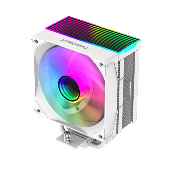 Охладител за процесор GameMax Sigma 550 Infinity WH, 120 mm, ARGB, 220W TDP, White