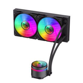 Водно охлаждане GameMax IceBurg 240 Digital, 240 mm, ARGB, 245W TDP, Black